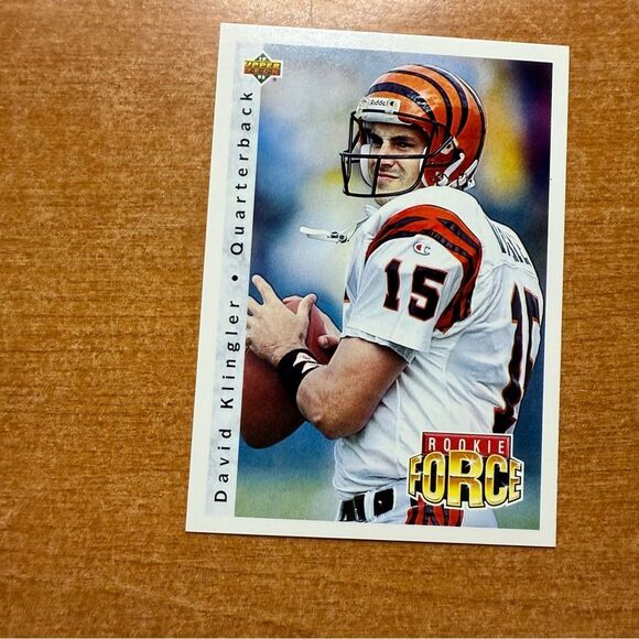 David Klingler Rookie Force Football Card - Picture 1 of 3